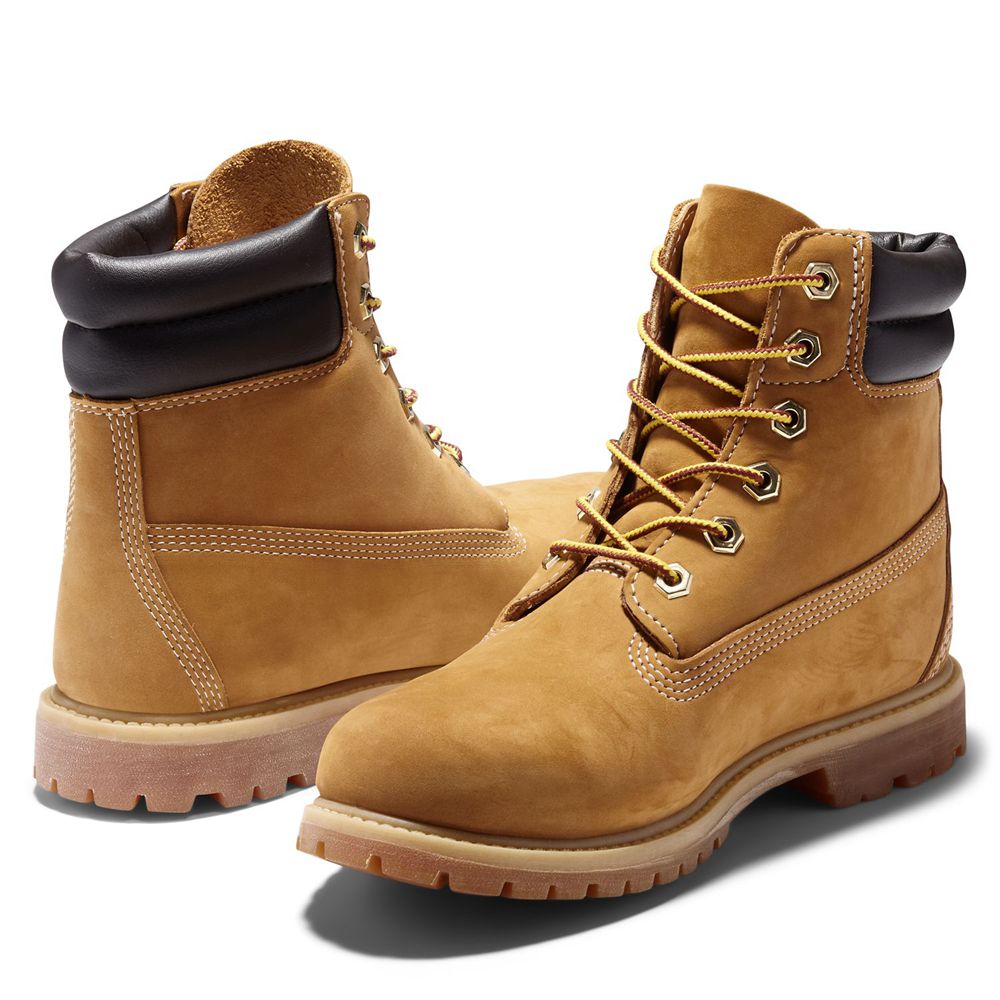 Timberland 6-Inch Μποτακια Γυναικεια Καφε - Waterville Waterproof - Greece 7291643-HR